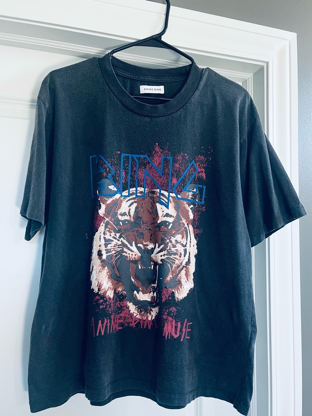 Anine Bing Tiger Tee (Rare Size!)
